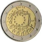 2 euro Malta “30 Jaar Europese Vlag’’ UNC 2015, Verzenden, Malta, 2 euro, Losse munt