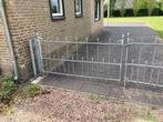 IJzeren dubbele poort, Ophalen, Gebruikt, 100 tot 150 cm, IJzer