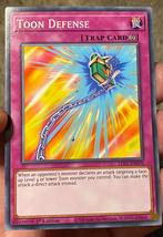 Yu-Gi-Oh! Toon Defense LDS1 1s Edition !, Hobby en Vrije tijd, Verzamelkaartspellen | Yu-gi-Oh!, Verzenden, Zo goed als nieuw