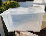 Ikea opbergbak, SAMLA 130 Liter. 79x57x42 cm. Met wieltjes., Ophalen, Kunststof, 50 tot 100 cm, Zo goed als nieuw
