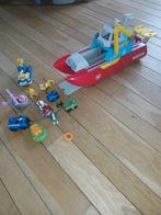 Paw patrol boot met veel figuren, Kinderen en Baby's, Speelgoed | Speelgoedvoertuigen, Ophalen of Verzenden, Zo goed als nieuw