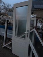 Gebruikte buitendeur met meerpuntssluiting en isoglas, Doe-het-zelf en Verbouw, Deuren en Horren, Ophalen, Gebruikt, Minder dan 80 cm