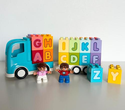 Duplo - ABC vrachtwagen, Kinderen en Baby's, Speelgoed | Duplo en Lego, Gebruikt, Duplo, Verzenden