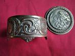 LOT Antiek brons & koperen items Asbak + zwanen + Doos Patin, Antiek en Kunst, Antiek | Koper en Brons, Ophalen of Verzenden, Brons