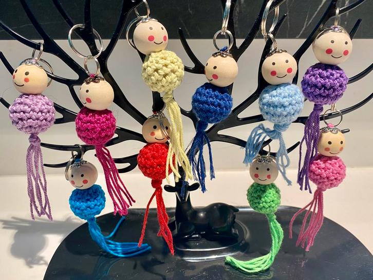 Lucky's assorti 10st, Verzamelen, Sleutelhangers, Nieuw, Knuffel of Figuurtje, Ophalen of Verzenden