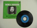 single DEMIS ROUSSOS -AUF WI EDERSEHN- PHILIPS RECORDS, 1974, Pop, Ophalen of Verzenden, 7 inch, Single