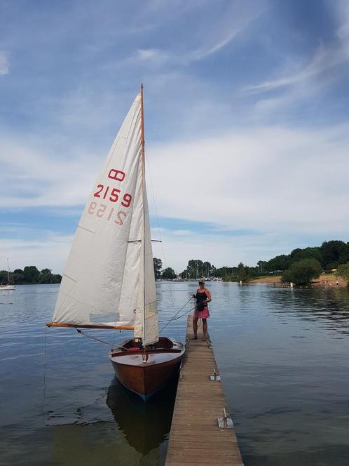 Mooie Schakel open zeilboot mèt (strand)trailer te koop., Hobby en Vrije tijd, Overige Hobby en Vrije tijd, Gebruikt, Ophalen