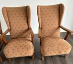 vintage fauteuils goede kwaliteit, Huis en Inrichting, Fauteuils, Ophalen, Hout, Gebruikt, Minder dan 75 cm