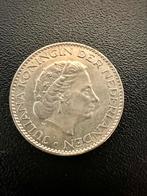Koningin Juliana 1 gulden munt uit 1956, Ophalen of Verzenden, Koningin Juliana, 1 gulden