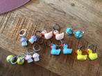 Oorbellen eendjes en paddenstoelen, Sieraden, Tassen en Uiterlijk, Oorbellen, Ophalen of Verzenden, Nieuw, Overige materialen