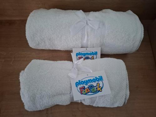 Set witte Playmobil handdoeken nieuw merchandise, Kinderen en Baby's, Speelgoed | Playmobil, Nieuw, Complete set, Ophalen of Verzenden