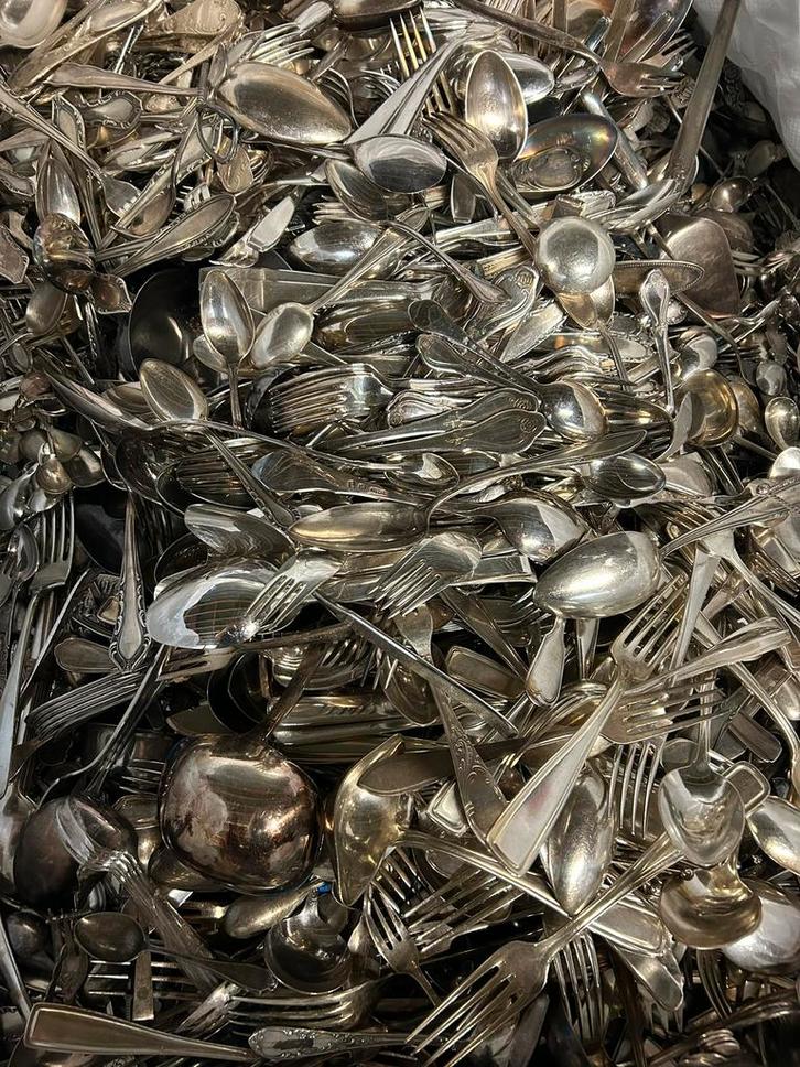 Direct geld voor uw verzilverd bestek en gebruiksvoorwerpen!, Antiek en Kunst, Antiek | Bestek, Ophalen of Verzenden