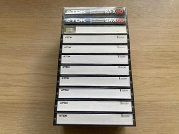 Set van 11x TDK SA-X cassettebandjes