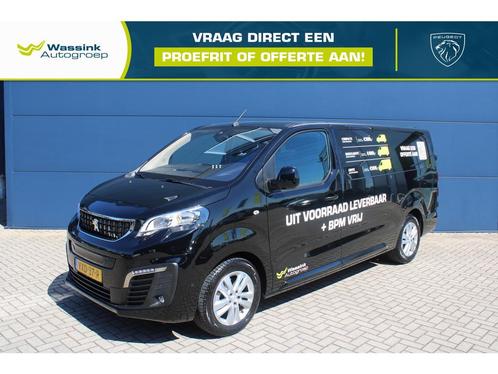 Peugeot Expert GB Long 75kWh 136pk 3p. Premium | Navigatie |, Auto's, Bestelauto's, Bedrijf, Te koop, ABS, Airbags, Airconditioning