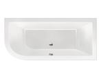 Ligbad 180 x 80 Xenz Principe afgeronde hoek links of rechts, Doe-het-zelf en Verbouw, Sanitair, Ophalen, Nieuw, Bad