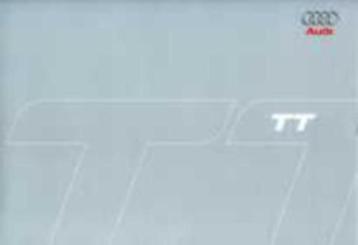 Audi TT Coupe en Roadster brochure/auto folder '07 -'14 beschikbaar voor biedingen