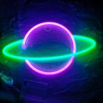 Neon LED verlichting 'Planeet 2' USB of Batterijen (incl), Ophalen of Verzenden, Nieuw