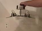 IKEA Fuga Plafondlamp met 4 Spots, Huis en Inrichting, Lampen | Plafondlampen, Ophalen of Verzenden, Gebruikt, Glas