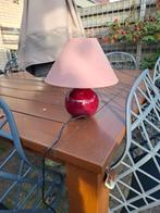 Schemerlamp - Gebruikt, Gebruikt, Glas, Ophalen of Verzenden, Minder dan 50 cm
