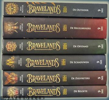 Bravelands - Erin Hunter - Fantoom - 6x - Hardcover beschikbaar voor biedingen