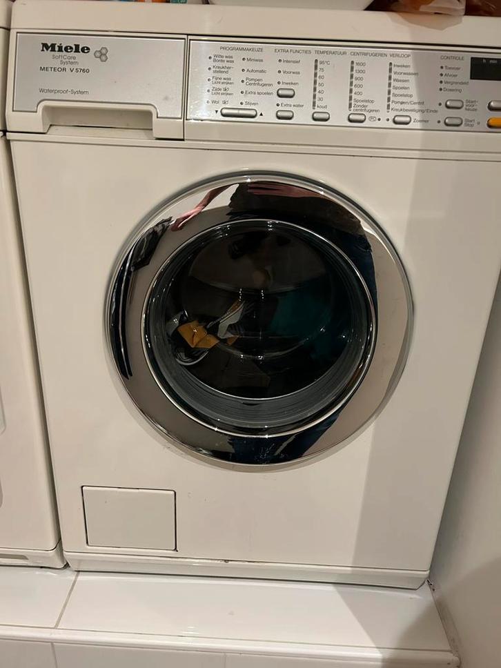 Miele Meteor V 5760 Wasmachine - Voorlader, Witgoed en Apparatuur, Wasmachines, Gebruikt, Voorlader, 6 tot 8 kg, 85 tot 90 cm