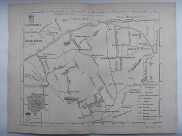11 / Dantumadeel Friesland Zeldzame litho uit 1861 beschikbaar voor biedingen