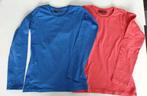 2 stuks basis lange mouwen shirts, D-zine jeans, mt 140-146, D-Zine, Jongen of Meisje, Ophalen of Verzenden, Zo goed als nieuw