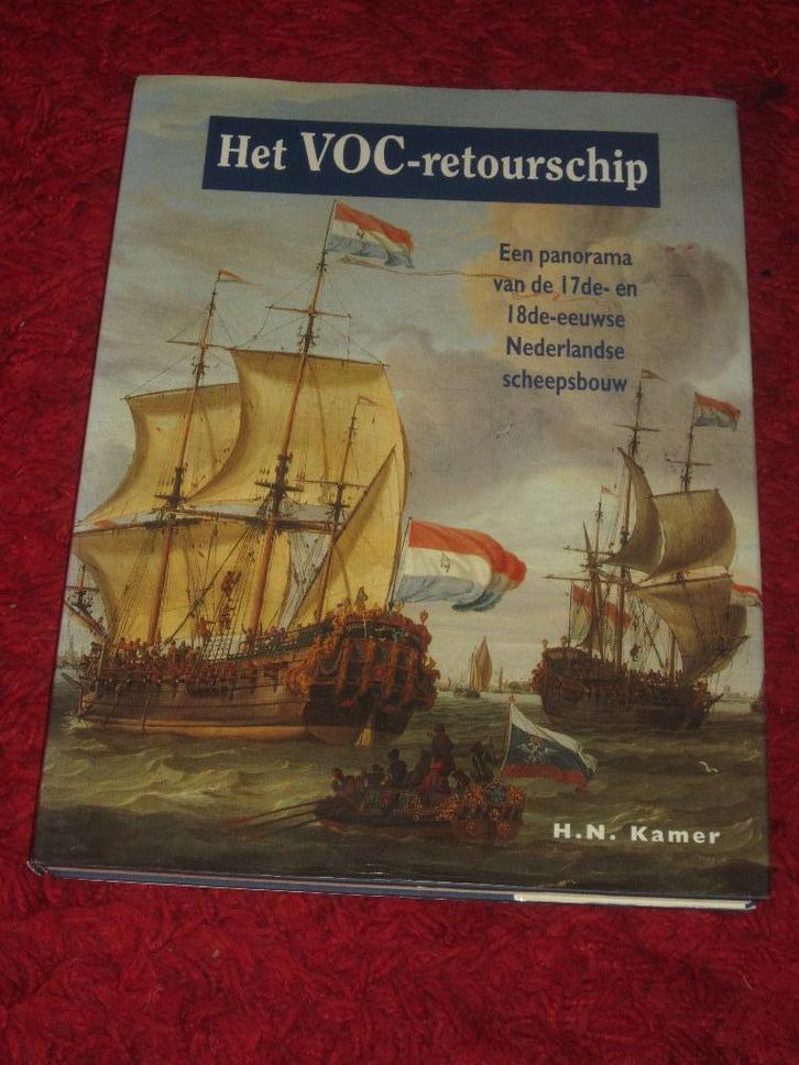 VOC - Het VOC-retourschip - (1995)., Verzamelen, Scheepvaart, Zo goed als nieuw, Boek of Tijdschrift, Zeilboot, Ophalen of Verzenden
