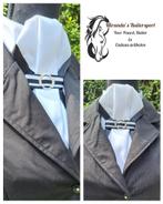 Nieuw Plasta Lique plastron Nouveau Zwart, Dressuur, ., Nieuw, Ophalen of Verzenden