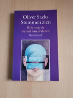 Boek Stemmen Zien Reis naar de wereld van de doven Sacks, Gelezen, Ophalen of Verzenden, Oliver Sacks, Overige onderwerpen