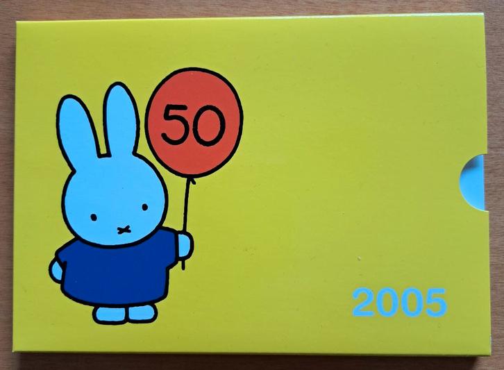 Muntset 50 jaar Nijntje, Postzegels en Munten, Munten | Nederland, Setje, Euro's, Koningin Beatrix, Ophalen of Verzenden