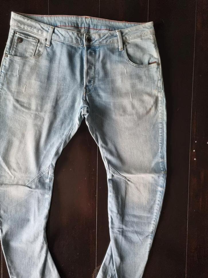 ZGAN G STAR RAW ARC 3D SLIM STRETCH TAPERED JEANS SIZE 38/30, Kleding | Heren, Spijkerbroeken en Jeans, Zo goed als nieuw, W36 - W38 (confectie 52/54)