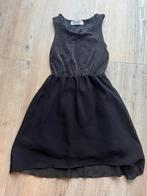Zwarte jurk met glitter - 4 jaar, Ophalen of Verzenden, Zo goed als nieuw, Meisje, Jurk of Rok