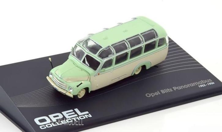 29897: Opel Blitz Panoramabus - 1953-1956 - Atlas 1:72, Hobby en Vrije tijd, Modelauto's | Overige schalen, Zo goed als nieuw