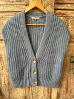 Nukus lichtblauw vest maat S met alpaca wol, Blauw, Ophalen of Verzenden, Zo goed als nieuw, Maat 36 (S)