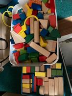 Houten speelgoed blokken speelgoedblokken grote set, Kinderen en Baby's, Speelgoed | Bouwstenen, Ophalen of Verzenden, Zo goed als nieuw