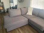 Hoekbank - Gebruikt, maar in goede staat, Huis en Inrichting, Banken | Bankstellen, Ophalen, Gebruikt, Hoekbank, Stof