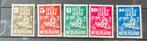 Serie Kerken in oorlogstijd 556/60 postfris, Verzenden, Na 1940, Postfris