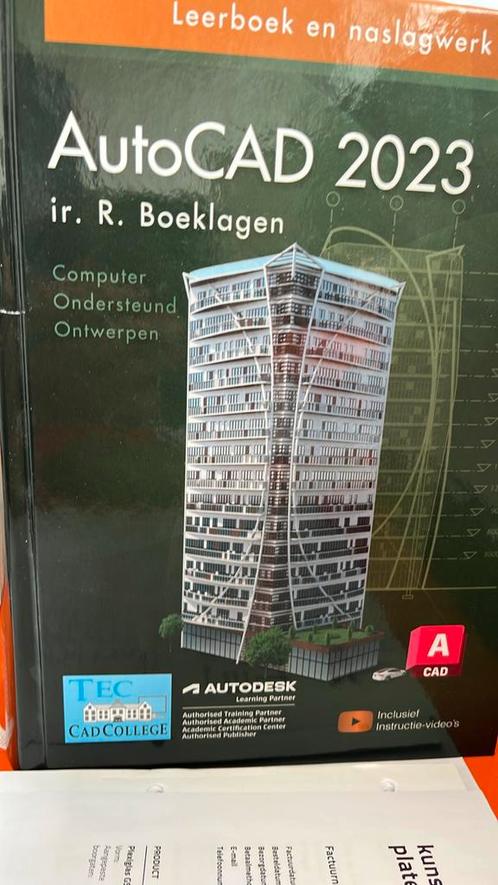 Ronald Boeklagen - AutoCAD 2023, Boeken, Informatica en Computer, Zo goed als nieuw, Ophalen of Verzenden