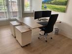 Dubbel bureau zit/sta elektrisch, Ophalen, Elektrisch, Zo goed als nieuw, Stabureau
