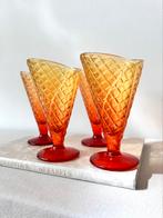 Set van 4 Bormioli Rocco ijscoupes | Vintage dessert glazen, Antiek en Kunst, Ophalen of Verzenden