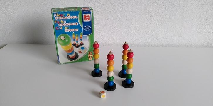 Jumbo kleurentorentjes, Hobby en Vrije tijd, Gezelschapsspellen | Overige, Zo goed als nieuw, Ophalen of Verzenden