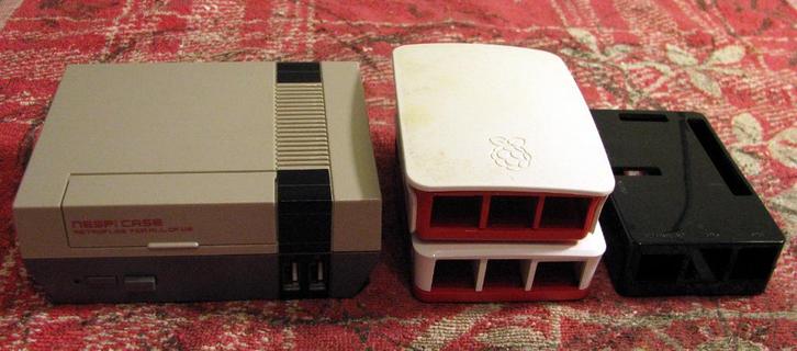 4x Raspberry Pi behuizing oa Nespi case, Computers en Software, Computerbehuizingen, Gebruikt, Ophalen