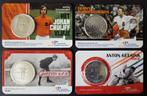 5 Euro Coincard Sportlegendes, Ophalen of Verzenden, Koningin Beatrix, Euro's, Setje