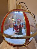 Kerstman sneeuwbol met sneeuw/licht/muziek (nieuw in doos), Ophalen of Verzenden, Nieuw