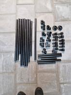 Zwarte steigerbuis en koppelingen, Ophalen of Verzenden, Gebruikt