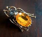 Broche fantasie insect., Sieraden, Tassen en Uiterlijk, Broches, Ophalen of Verzenden, Goud, Overige materialen