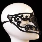 Sexy zwart kanten masker, model G, Verzenden, Nieuw