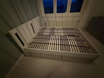 Ikea bed 160 x 200 Songesand met lattenbodems - afbeelding 2