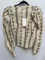 Ulla Johnson blouse 6 38 €685 silk zijde, Kleding | Dames, Ophalen of Verzenden, Zo goed als nieuw, Maat 38/40 (M)